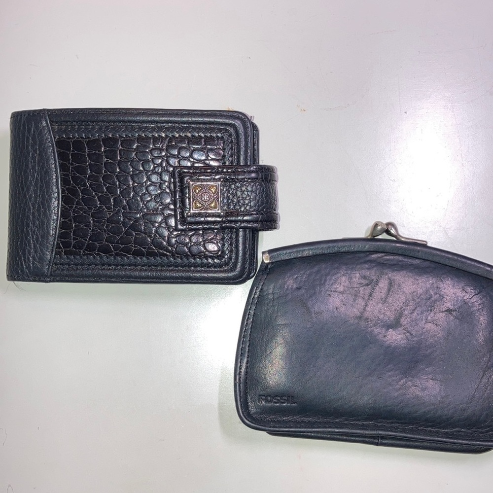2-Fer Brighton Wallet + bonus Fossil Coin Purse